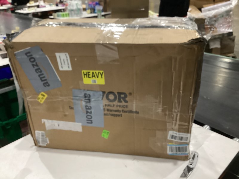Condition photo showing New/Like New for VEVOR Wall Chaser, 4800W Slotting Machine with Laser Guide 6500rpm, Max Groove Depth and Width 1.6" x 1.65", Concrete Grooving Cutting Machine with 8 x 5" Saw Blades and Dust Control Accessories 5 Inch