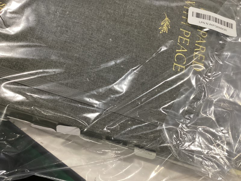 Condition photo showing Good Condition for Thoughtful End-of-Life Planner Binder - Complete & Easy-to-Use Organizer for Peaceful Preparation, Final Wishes, Estate & Death Planning - All Your Essential Emergency Documents in One Place Gray