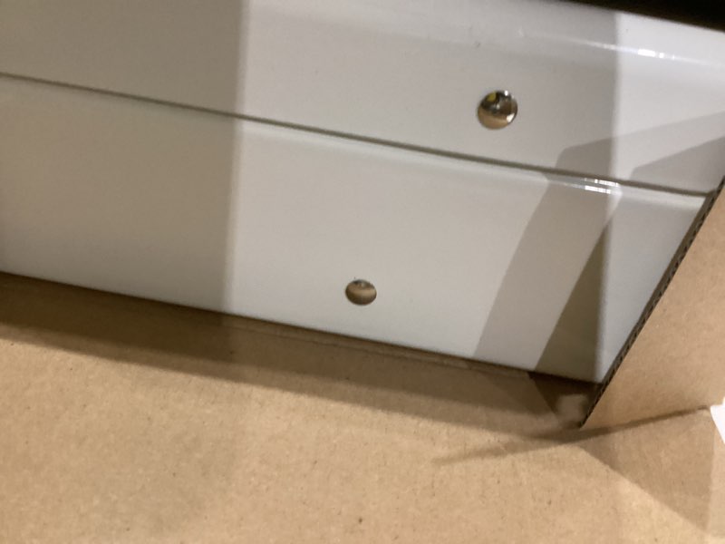 Condition photo showing Good Condition for Sumerfnt Cash Box with Lock and Money Tray Money Box for Cash, Metal Lock Box for Money Cash Register - 11.8" x 9.4" x 3.54" White