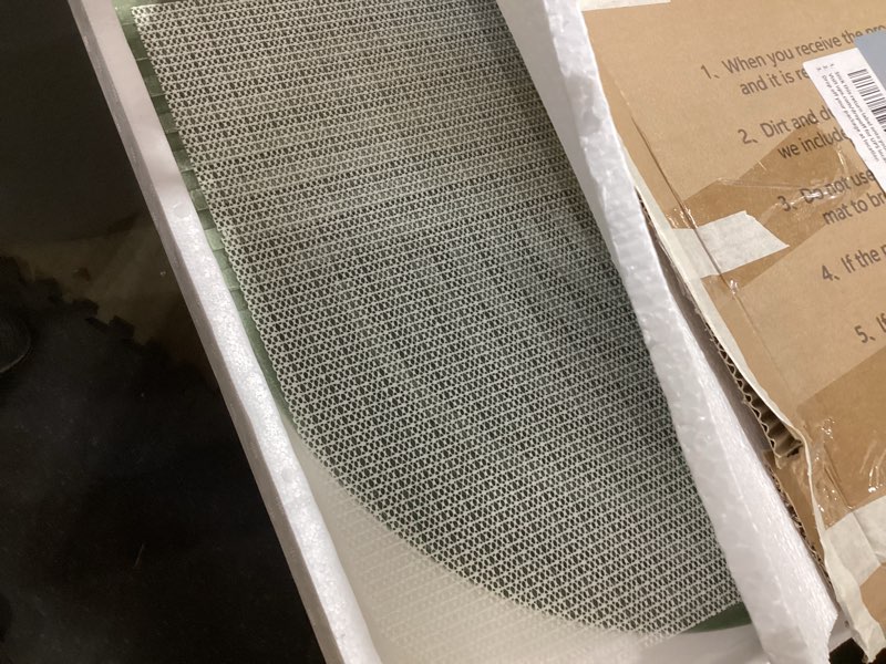 Condition photo showing Good Condition for stone bath mat diatomaceous earth bath mat stone shower mat fast water drying ultra absorbent pad diatomite mat,non-slip mat for bathroom,kitchen,pet,15.35x23.62in,hard,drak green,1-pack dark green-wabi-sabi