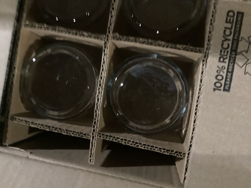 Condition photo showing New/Like New for anchor hocking brockhill drinking glasses (16-pieces, dishwasher safe) brockhill 16-piece set