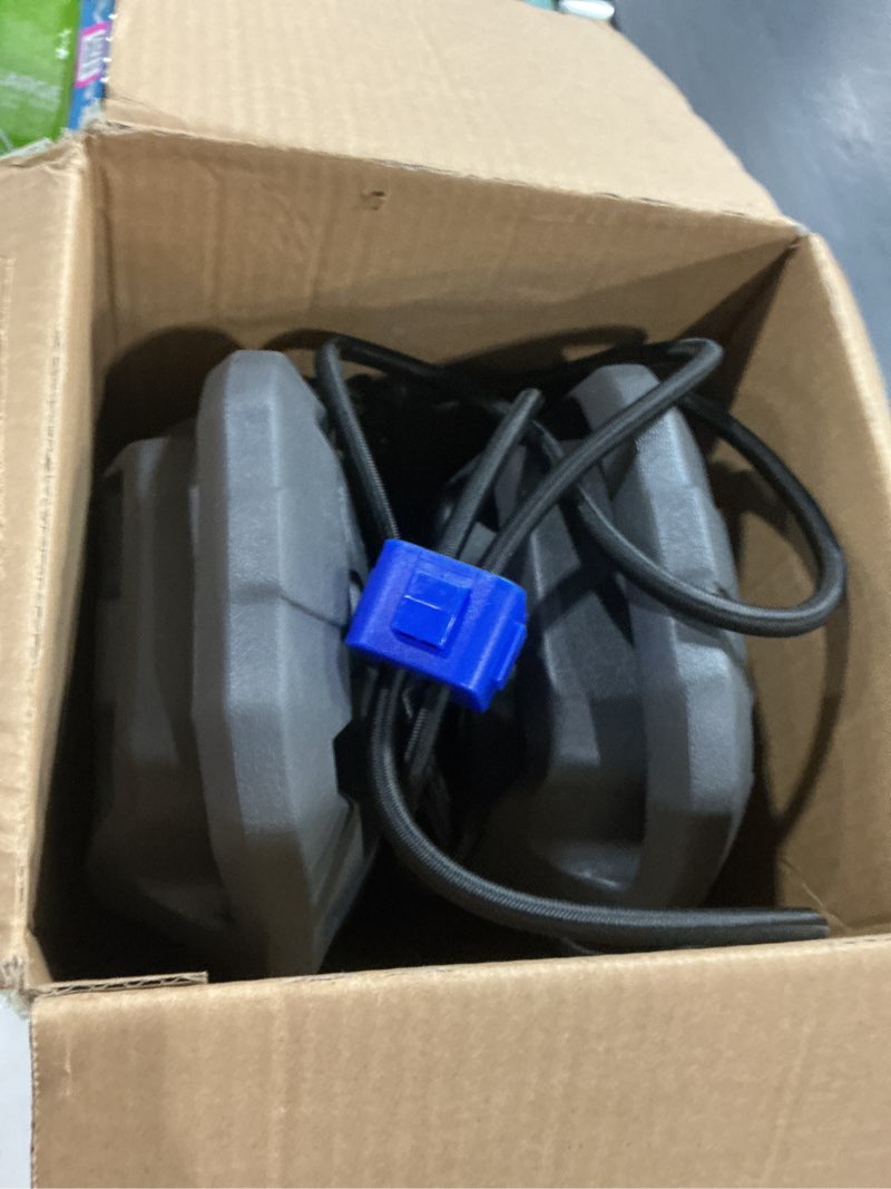 Condition photo showing As Is for boat fenders boat bumpers for docking,pontoons boat fenders easy to install eva fender fit for bass boats,yachts,fishing boats,jet ski 2 pack gray
