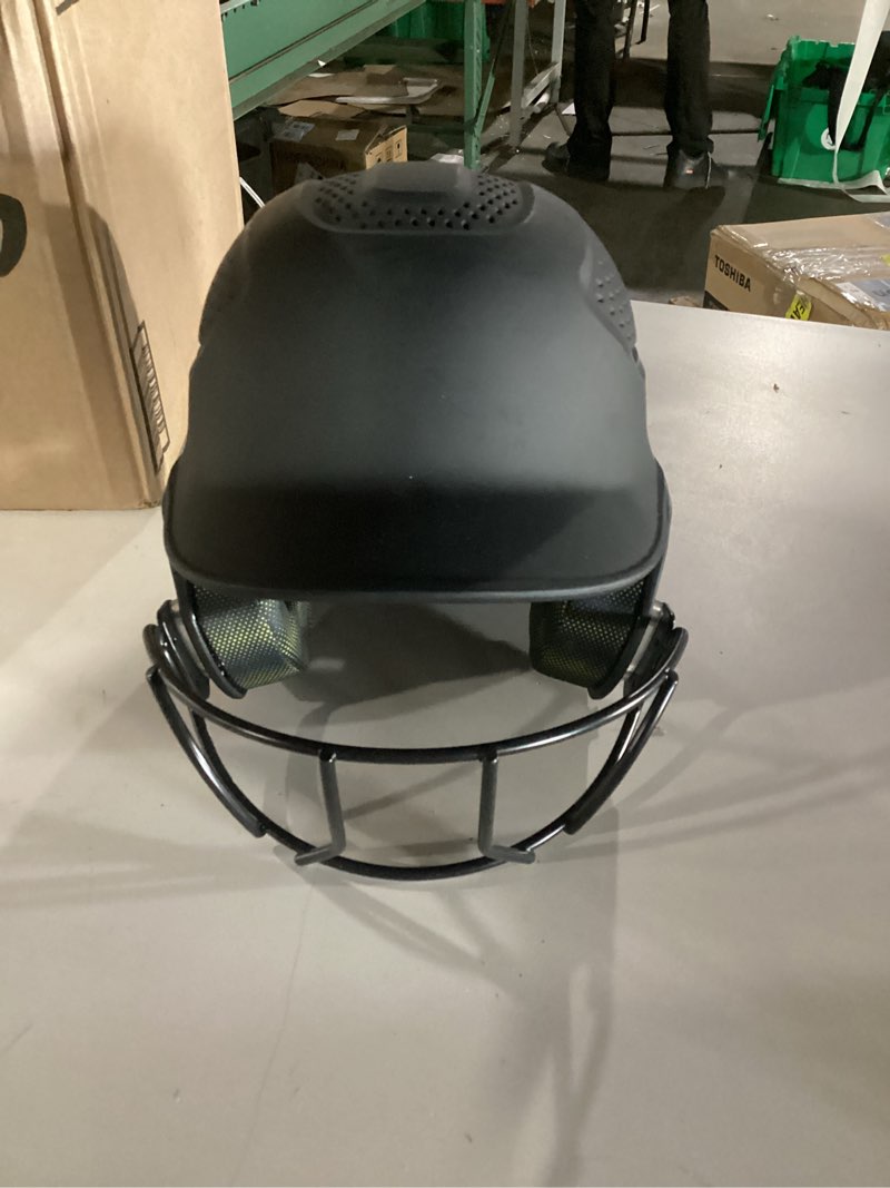 Condition photo showing Good Condition for rawlings | rx2 series fastpitch softball batting helmet | jr & sr sizes | multiple colors black junior (6 3/8" - 7 1/8")