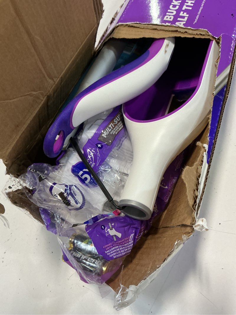 Condition photo showing As Is for swiffer power mop multi-surface kit for floor cleaning  fresh scent
