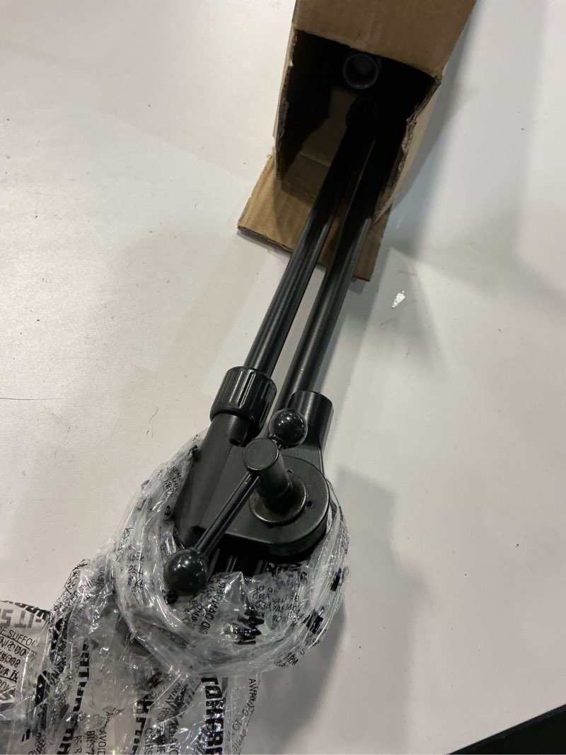 Condition photo showing Good Condition for Gator Frameworks Rok-It Series Tripod Mic Stand Adjustable with 31.5" to 61.5" Height, Fully Collapsible for Convenient Travel (RI-MIC-520) Standard Tripod