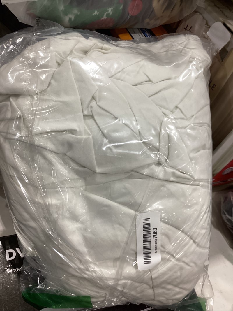 Condition photo showing Good Condition for king size 4 piece sheet set - comfy breathable & cooling sheets - hotel luxury bed sheets for women & men - deep pockets, easy-fit, extra soft & wrinkle free sheets - antique white oeko-tex bed sheets 02 - antique white king