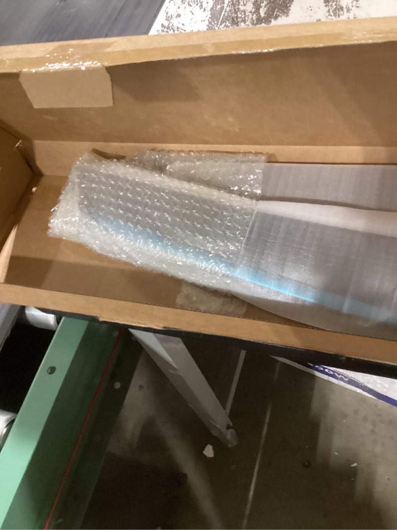 Condition photo showing Good Condition for 4pcs Smoke Tint With Chrome Trim Outside Mount Tape On/Clip On Style PVC Sun Rain Guard Vent Window Visors Compatible with 13-18 Santa Fe/Santa Fe Sport (Short Wheel Base) DM Only