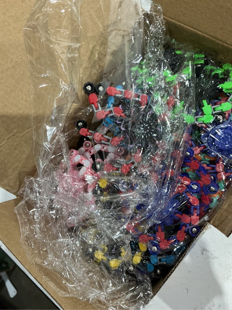 Condition photo showing As Is for 24pcs transformable fidget spinners,bulk sensory fidget stress relief toys for kids boys girls age 8-13 fingertip gyros party favors birthday gifts for teens travel toys