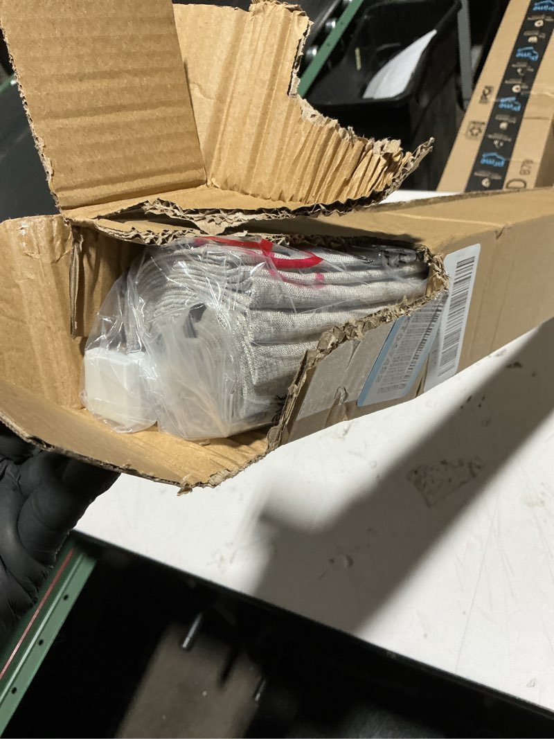 Condition photo showing Good Condition for LazBlinds No Drill Roman Shades for Windows, Cordless Blackout Window Shades with UV Protection, Polyester Fabric for Bedroom & Living Room, 20" W x 64" H, Beige Blackout - Faux Linen - Beige 20"W x 64"H
