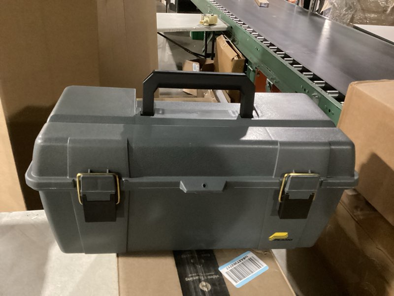 Condition photo showing Good Condition for Portable Tool Box, 20-1/4 In. W, Gray