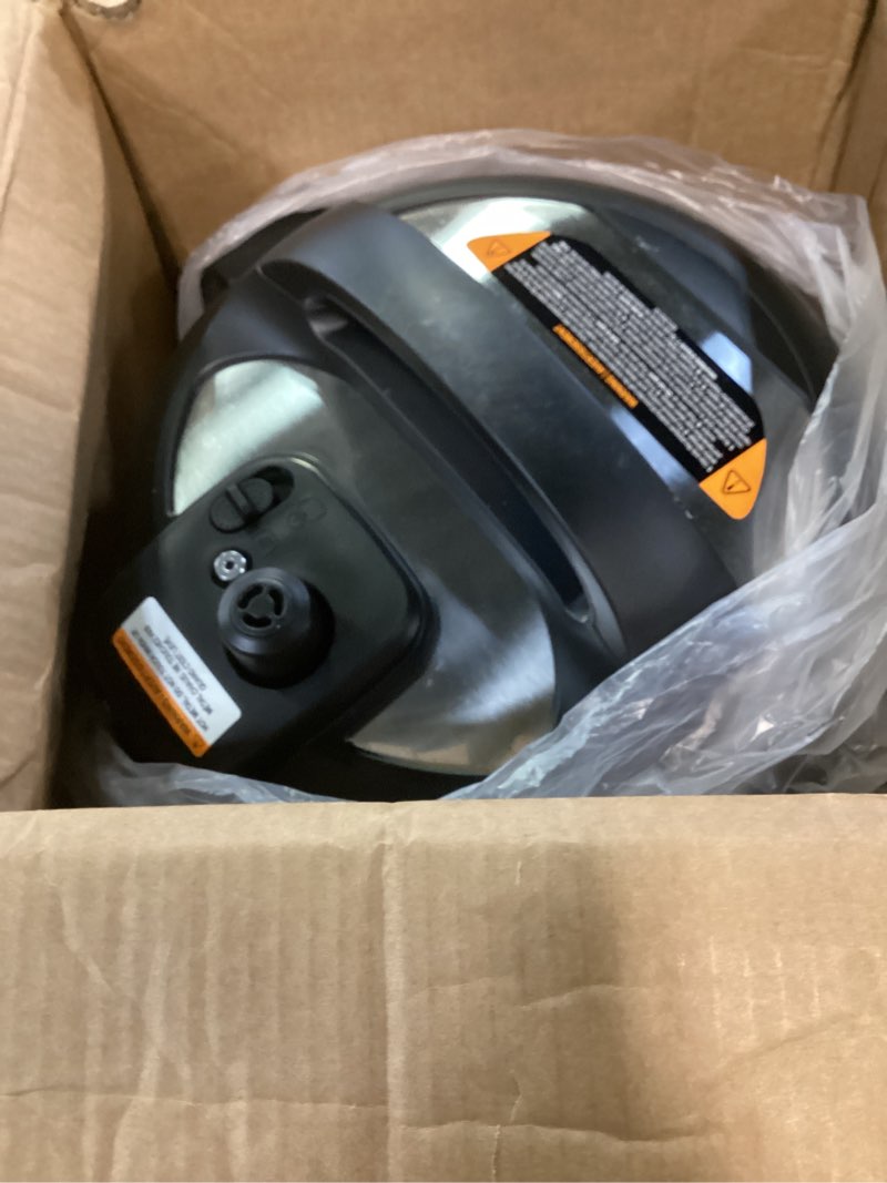 Condition photo showing As Is for Instant Pot Duo Plus 9-in-1 Multicooker, Pressure Cooker, Slow Cook, Rice Maker, Steamer, Sauté, Yogurt, Warmer & Sterilizer, Includes App With Over 800 Recipes, Stainless Steel, 6 Quarts