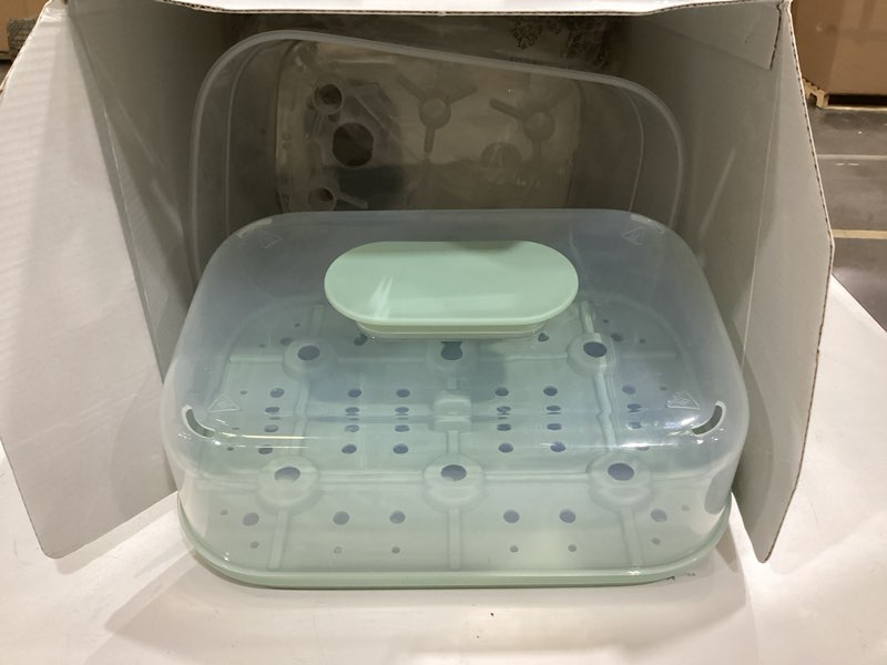Condition photo showing Good Condition for momcozy 3 layers large bottle sterilizer and dryer, fast sterilize and dry, universal bottle sterilizer for all bottles & breast pump accessories, touch screen & auto-off bottle sanitizer
