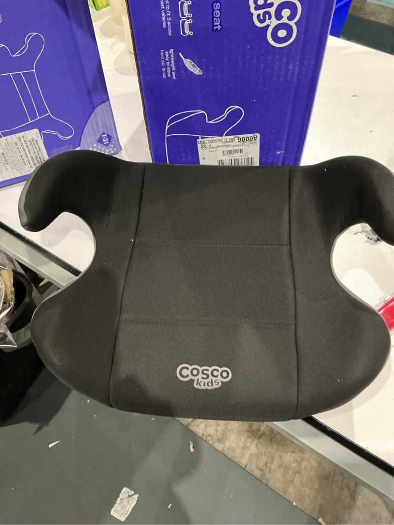 Condition photo showing Good Condition for cosco kids rise lx booster car seat, fossil black