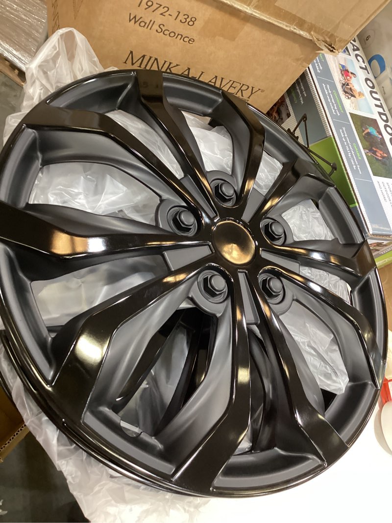 Condition photo showing Good Condition for universal 17 inch hub caps wheel covers for car