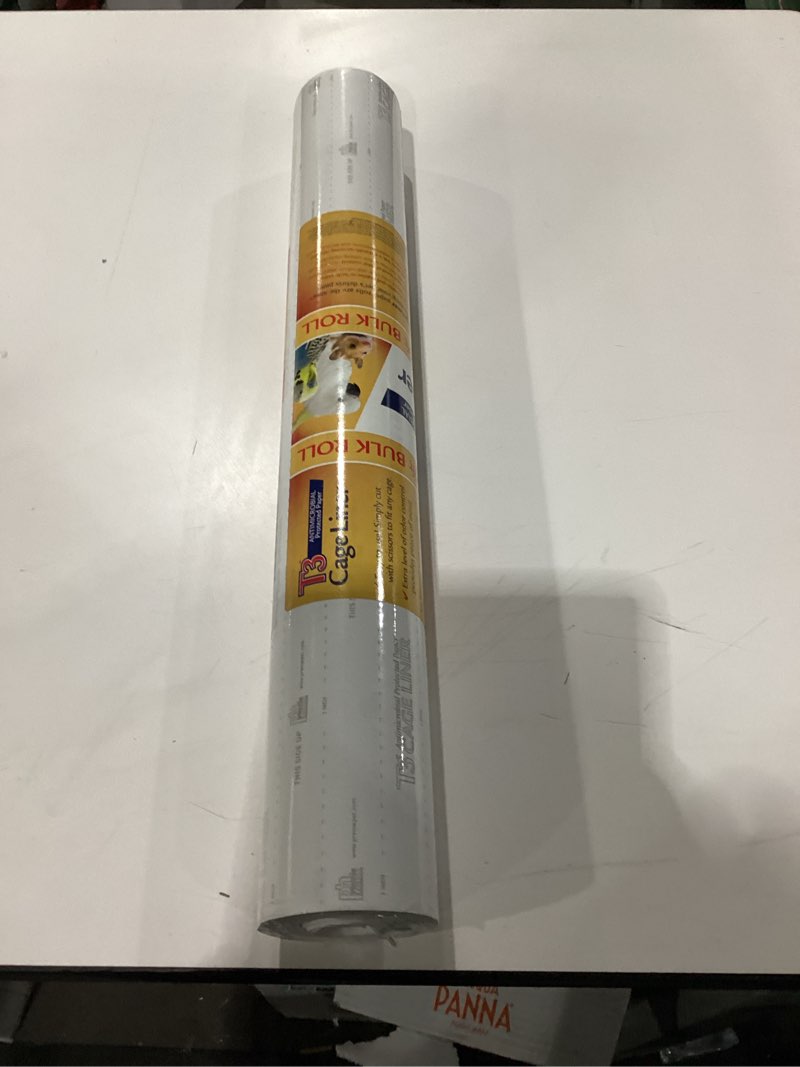 Condition photo showing New/Like New for Prevue Hendryx Pet Products T3 Bird and Small Animal Cage Liner, 21-1/2-Inch by 100-Feet, White