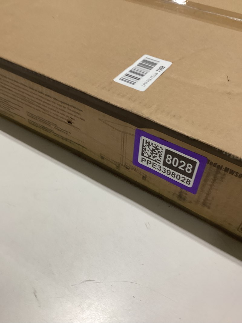 BONTEC Mobile Standing Desk Adjustable Height, Rolling Laptop Cart with Hook, Portable Workstation w