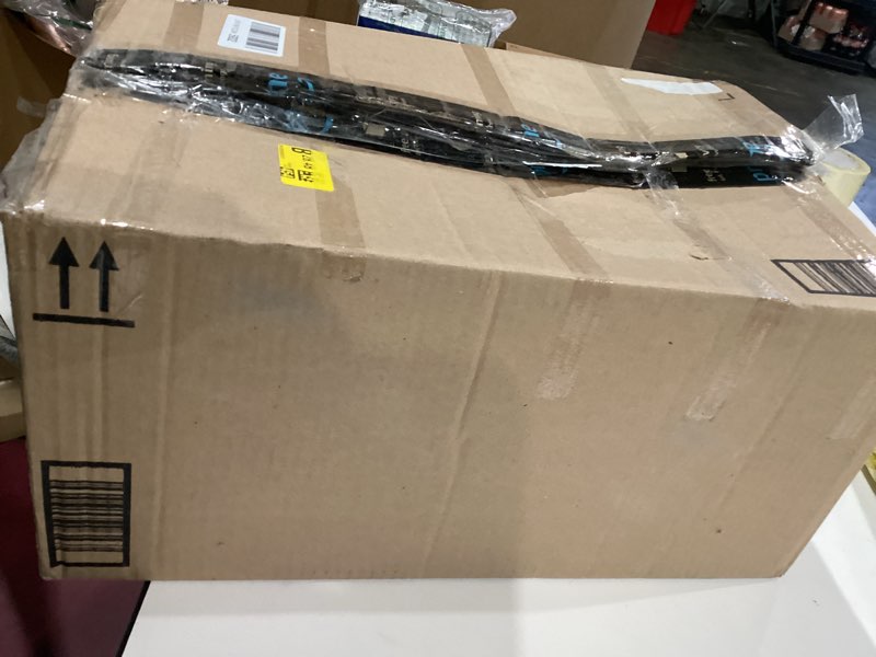 Condition photo showing As Is for 25 inch Bird Cage, Portable Travel Parrot Cage, Double-Layer Parakeet Cage, for Temporary Pet Accommodation, Trip to Vet, Short Trip, Camping, Black