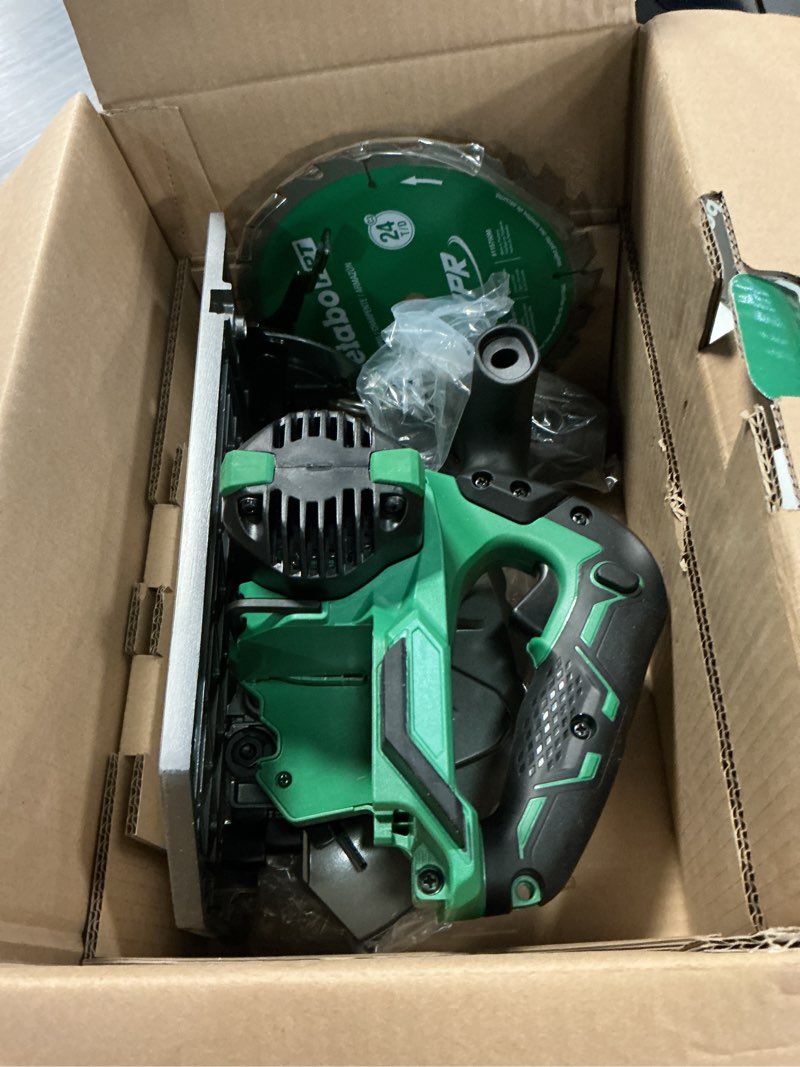 Condition photo showing Good Condition for metabo hpt multivolt 18-volt 7-1/4-in cordless circular saw (battery and charger not included)