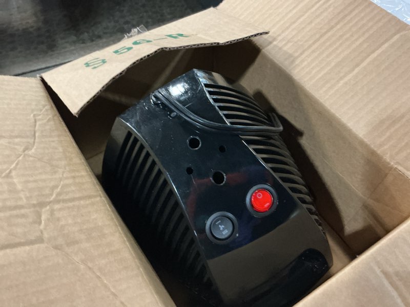 Condition photo showing Good Condition for Vornado VH202 (2025) Personal Space Heater, Advanced Safety Features, 2 Heat Settings, Direct Heating, Fan Only Setting, Cool-Touch Exterior, Signature Vortex Heat Circulation, Gentle Heating, Black VH202 (2025 Model)