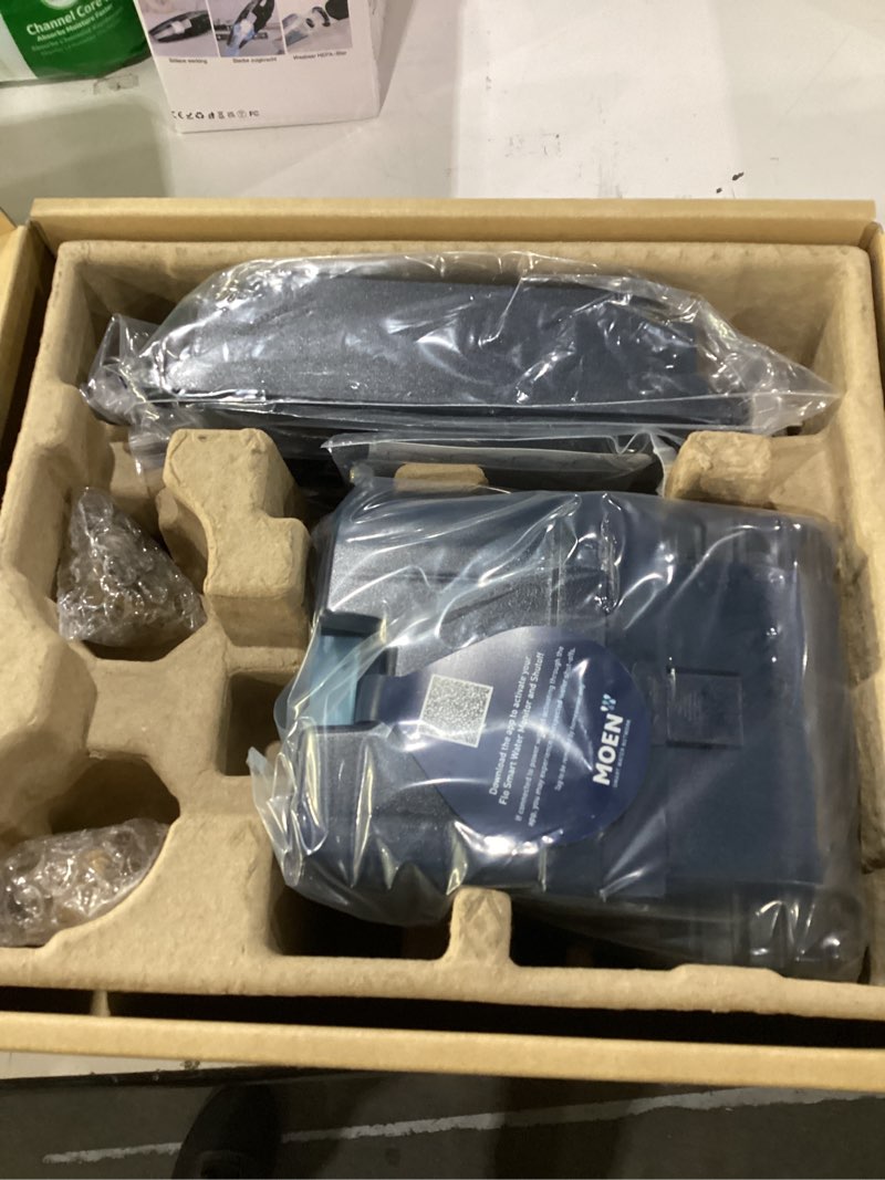 Condition photo showing Good Condition for moen flo 1-inch smart water shut off valve, smart home water monitor leak detector, wifi connected, app enabled flow meter and shutoff, 900-006 smart water shutoff valve 1 inch