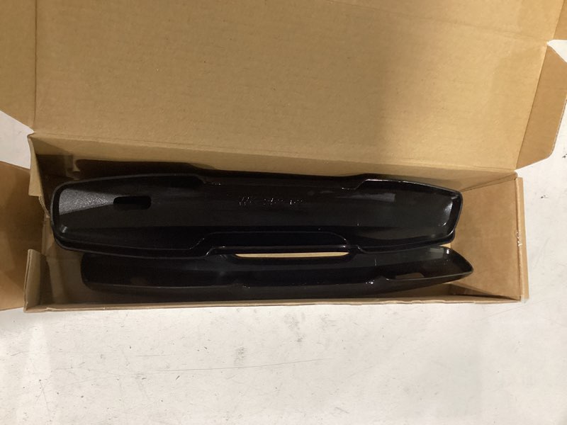 Condition photo showing Good Condition for upgraded snap-on door handle cover compatible for 2026 toyota rav4 accessories no adhesive handle protectors (glossy black, with 2 auto lock holes) glossy black with 2 auto lock holes
