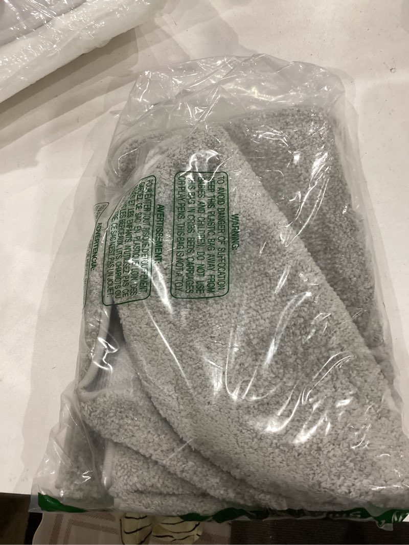 3pc Solid Non Slip Soft Bath Rug Set for Bathroom U-Shaped Contour Rug, Mat and Toilet Lid Cover New# Angela (Silver)