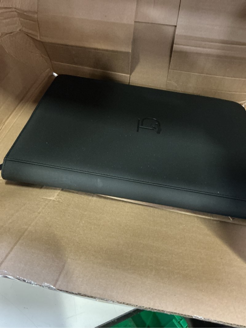 Condition photo showing Good Condition for topdeck 1000 card binder - tcg portfolio - 16 pocket card binder - ringless binder compatible with pokemon cards, yu-gi-oh, magic the gathering, and more - side load sleeves - cards album (black)