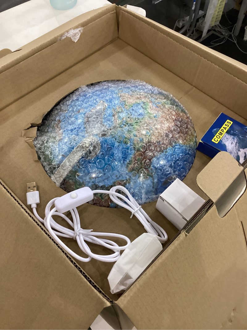 Geographic world globe 13 inches