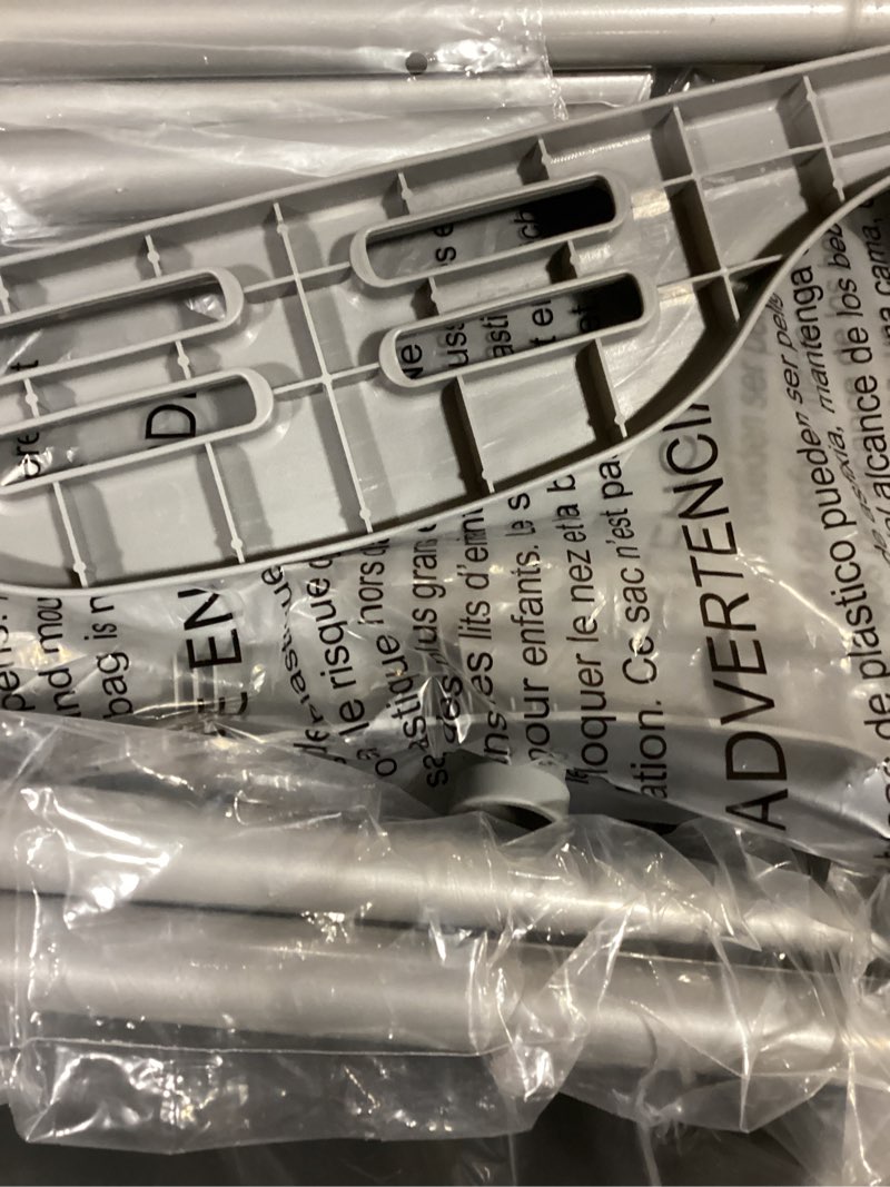 Condition photo showing Good Condition for Cosco Kids Canteen High Chair Lightweight Portable Baby Feeding Chair with Adjustable Tray, Easy to Clean, Kitchen or Dining Use, Toddlers Up to 33 lbs, Mono Grey