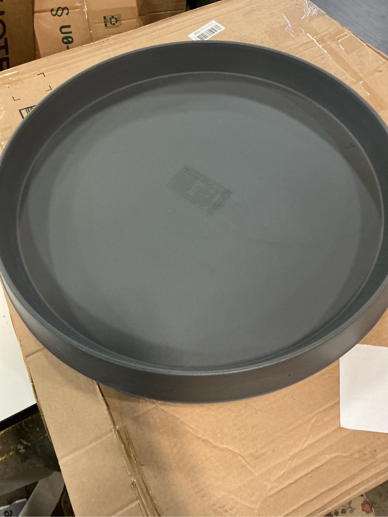 Condition photo showing Good Condition for tusco products tr26sl round tray planter saucer, slate slate 26"