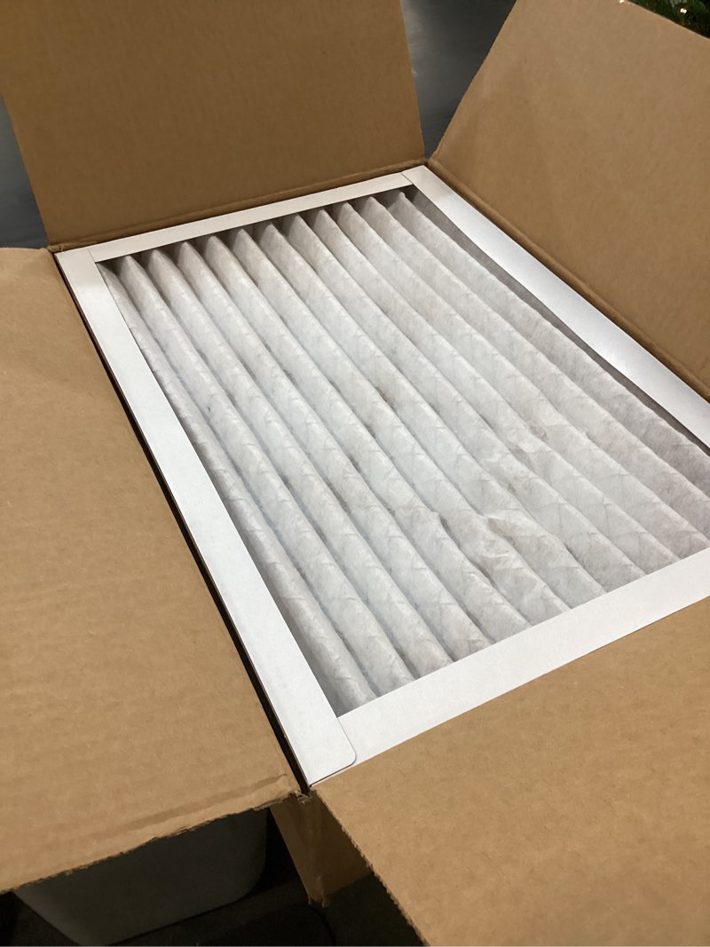 Condition photo showing Good Condition for Amazon Basics 14x20x1 Air Filter 6 Pack, MERV 8 AC Furnace Filters (Actual Size: 13.75\" x 19.75\" x 0.75\") 14x20x1 Merv 8