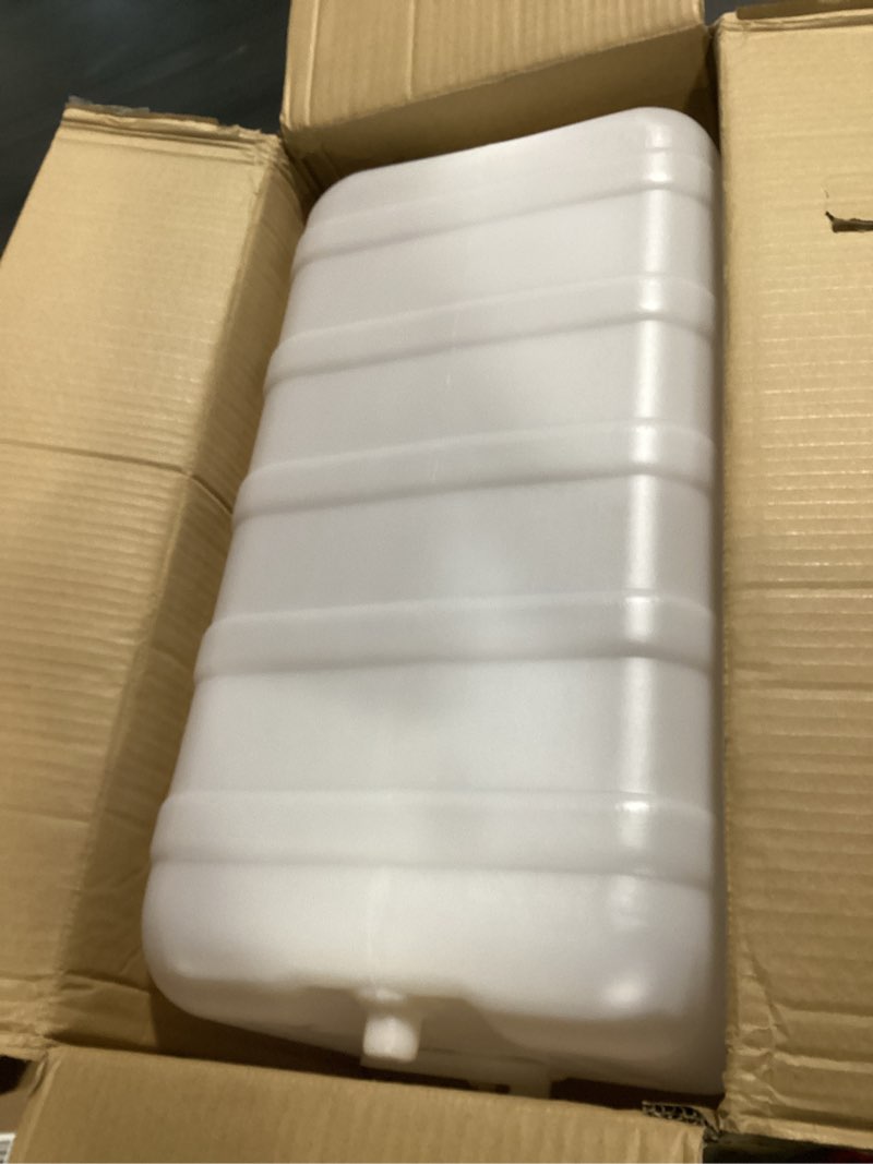 Condition photo showing Good Condition for large plastic water storage tanks emergency water storage 50l/80l/110l/200l camping & hiking water storage water container multifunctional water tank(size:50l/13.2gallon)