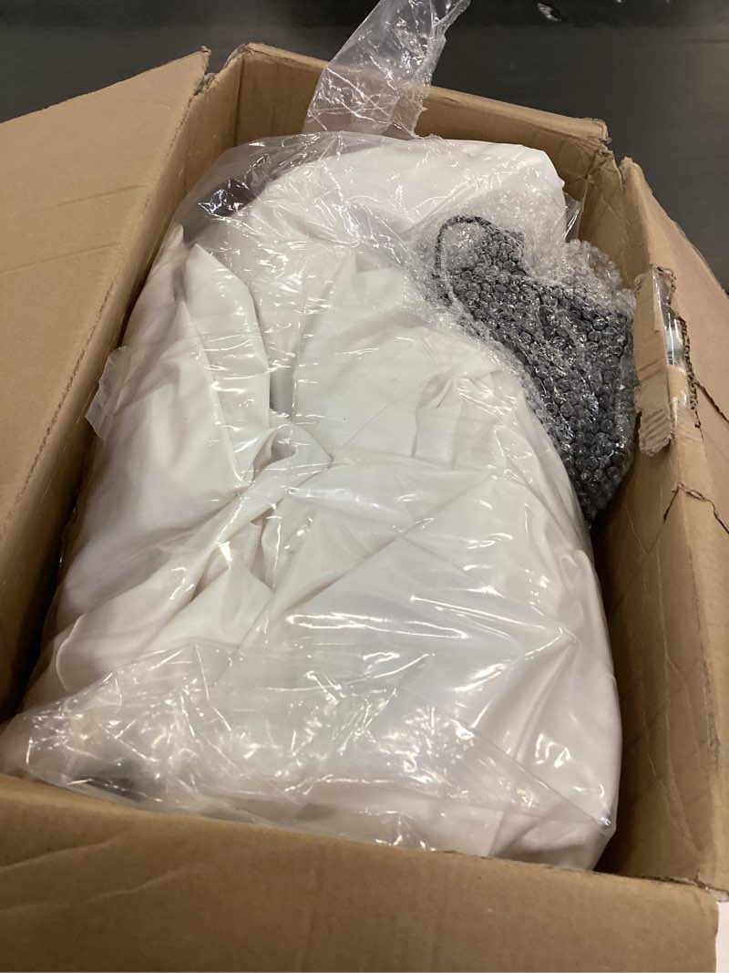 Condition photo showing As Is for Birth Pool in Creamy Marshmallow, Premium Birth Tub, Birthing Pool for Home Birth, Home Birth Tub, Multi-Functional Pool for Relaxation and Kids Swimming, Birthing Tub Quick Inflation and Convenient Mushmellow