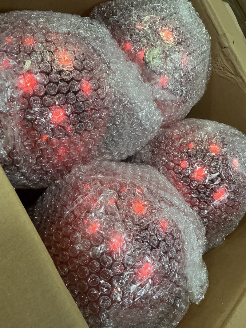 Condition photo showing Good Condition for Hollowfly B Pcs Christras Ball O... corations for Indoor Outdoor(Red)