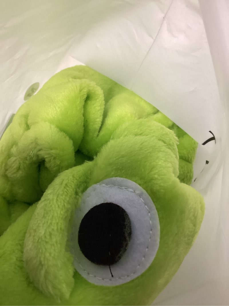 Condition photo showing As Is for flannel cat costume warm dog hoodie cute dinosaur kitten clothing winter puppy clothes soft pet hoodie pet clothes for small cats dogs rabbits (green, m) green medium