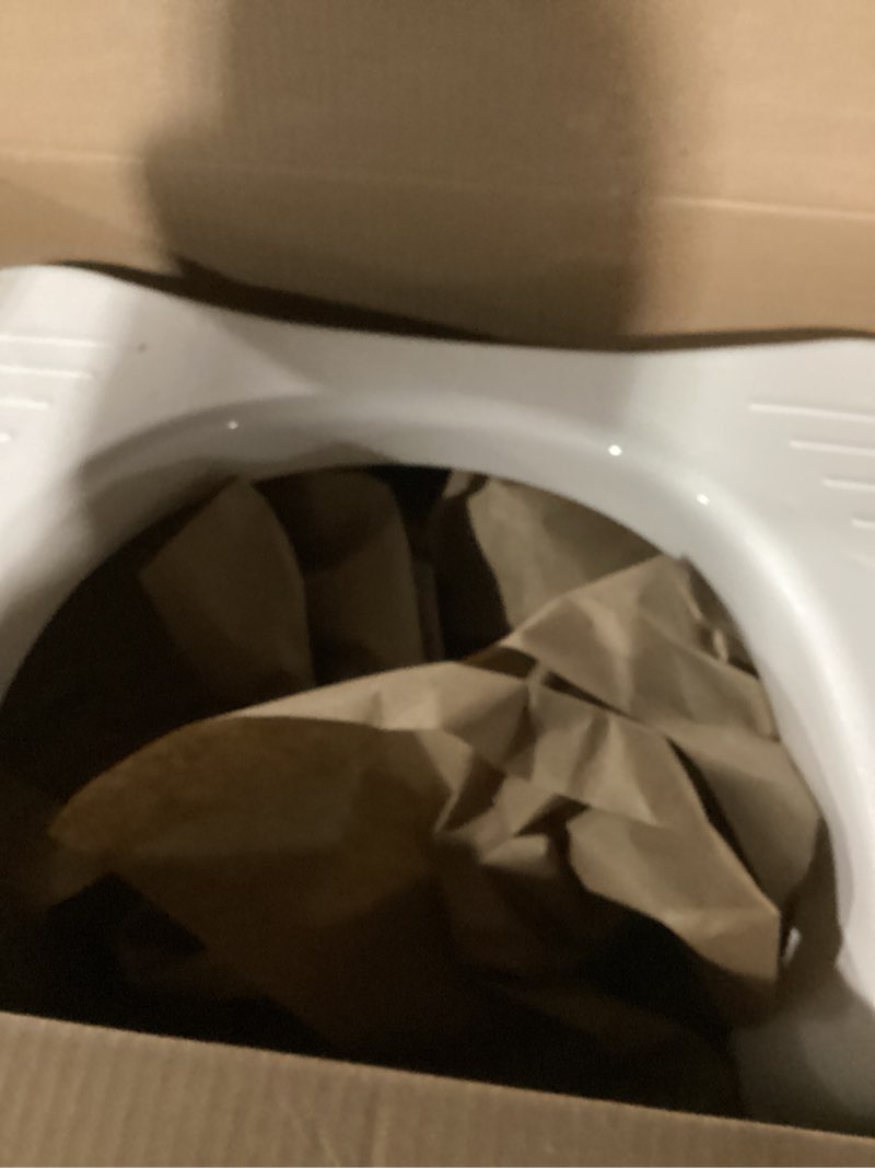 Condition photo showing item condition for Squatty Potty Simple Curve Bathroom Toilet Stool 7" White