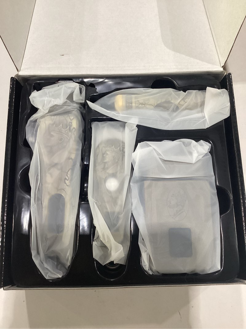 Condition photo showing New/Like New for professional hair clippers for men clippers and trimmers set, cordless hair clippers, haircutting machine with led display for barber mens grooming kit hair clippers kit 01