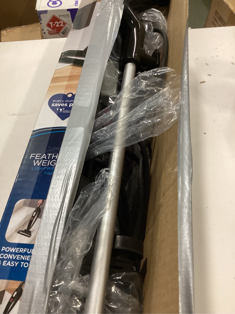 Condition photo showing As Is for Bissell 20334 Featherweight Stick Vacuum Lightweight Bagless Vacuum, Purple Featherweight (Purple)