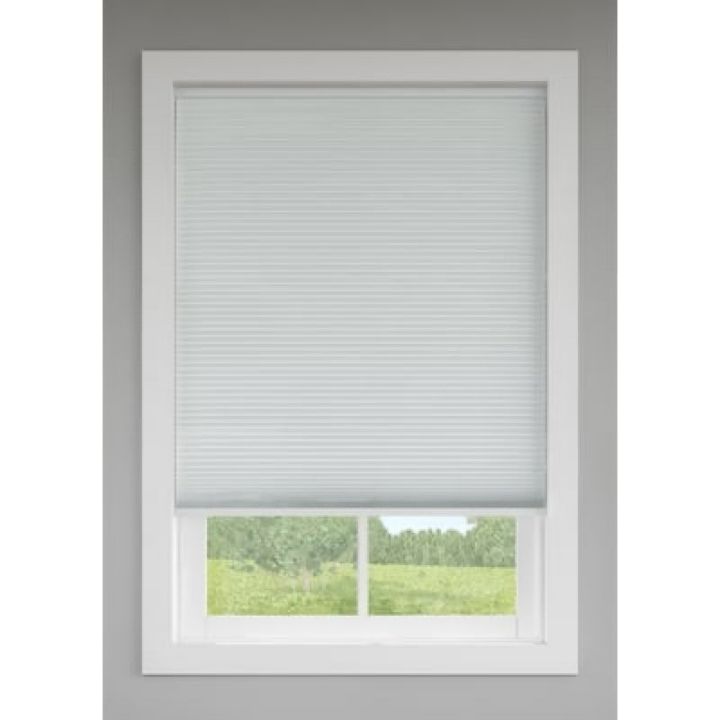 levolor trim+go 43-in x 72-in snow blackout cordless cellular shade
