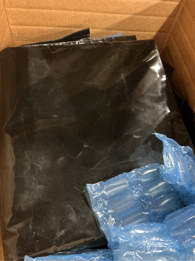 Condition photo showing Good Condition for Heavy Duty Portable Crowd Control 8ft Barricade Jacket Cover - Angry Bull Barricades Black