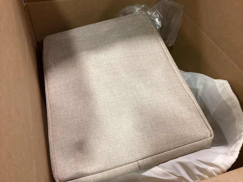 Condition photo showing Good Condition for HOdo Home 15.8×11.8×9.5 In/3PCS Fabric Storage Bins with Drawstring Closure and 2 Bold Handles, Coll