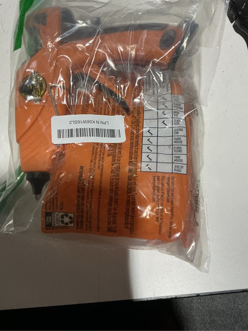 Condition photo showing Good Condition for Gorilla Hot Glue Gun Kit (Pack of 1 Full Size Hot Glue Gun and 45 Sticks) - Dual Temp, Precision Nozzle, and Easy Squeeze Trigger