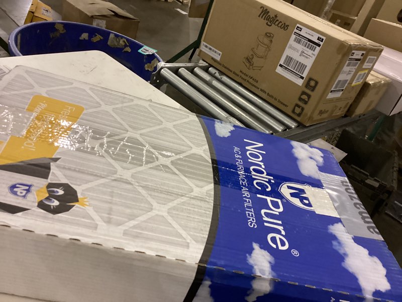 Nordic Pure 10x24x1 (Actual Size: 9 1/2 x 23 1/2 x 3/4) Pleated Air Filters MERV 13 Plus Carbon 4 Pa