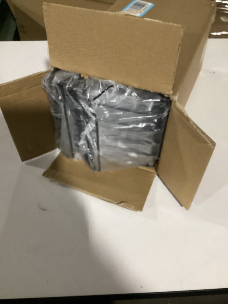 Condition photo showing Good Condition for Freezer Organizer Bins, 4 Pack Stackable Chest Freezer Organizer for 5-7 Cu.FT Deep Freezer Sort Frozen Meats and Food, Freezer Storage Baskets with Handles Easy Reach from Bottom, Black Black 4