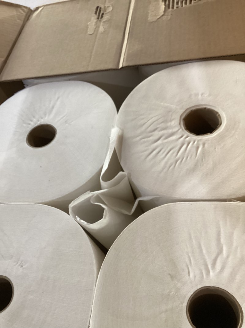 Condition photo showing Good Condition for scott professional essential universal high-capacity hard roll paper towels, bulk (01005), hardwound 1.5" core, absorbency pockets, white (6 rolls at 1,000' each, 6,000'/case)