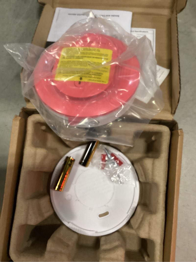 Condition photo showing New/Like New for kidde smoke & carbon monoxide detector, aa battery-powered, 30cudr, 1 pack | 2-in-1 detection with led status lights, easy installation, and loud 85db alarm, ideal for homes and apartments
