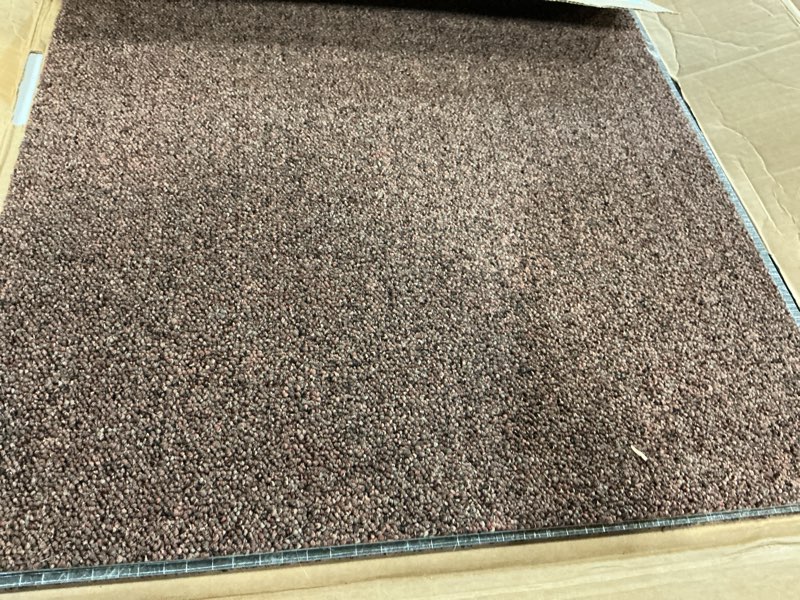 Condition photo showing Good Condition for Mohawk Advance 24" x 24" Berber (Loop pile), 0.11" Pile Height, Carpet Tile, Nylon Fiber, Terracotta Color, (24 Tiles), (96 sqft/carton) Terracotta 24" L x 24" W Carton