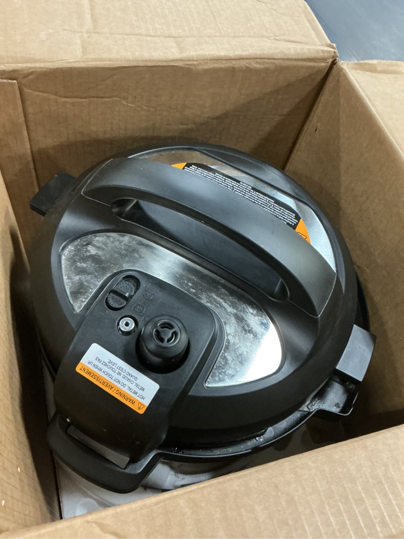 Condition photo showing As Is for Instant Pot Duo Plus 9-in-1 Multicooker, Pressure Cooker, Slow Cook, Rice Maker, Steamer, Sauté, Yogurt, Warmer & Sterilizer, Includes App With Over 800 Recipes, Stainless Steel, 6 Quarts