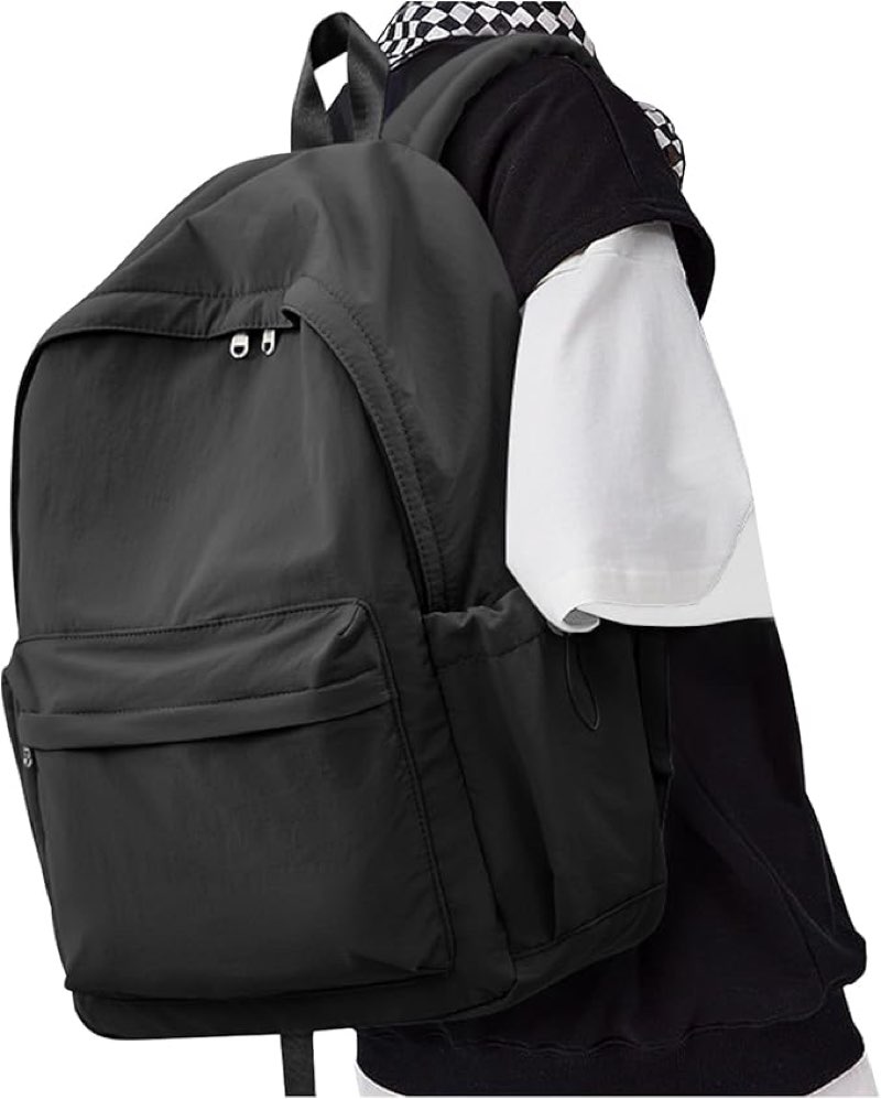 Backpack for Women Men, Lightweight Book Bag for School, Casual Daypack High School College Backpack for Girls