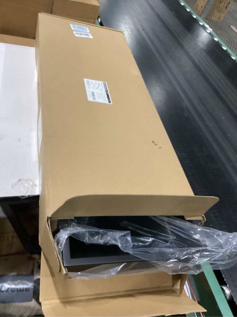 Condition photo showing Good Condition for matte black led shower niche, 36"x12" recessed bathroom wall niche cabinet,3-temperature led strip light waterproof no tile needed stainless steel storage organizer in wall matte black 36x12in